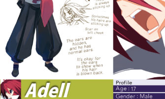 disgaea 2 pc art book adell